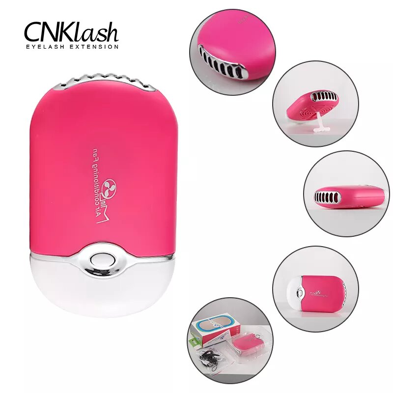 Lash Adhesive Glue - Kipas bulu mata Mini USB, alat