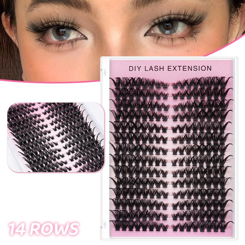 Eyelash Extension Volume - 20pcs DIY Bulu Mata Palsu Ekstensi