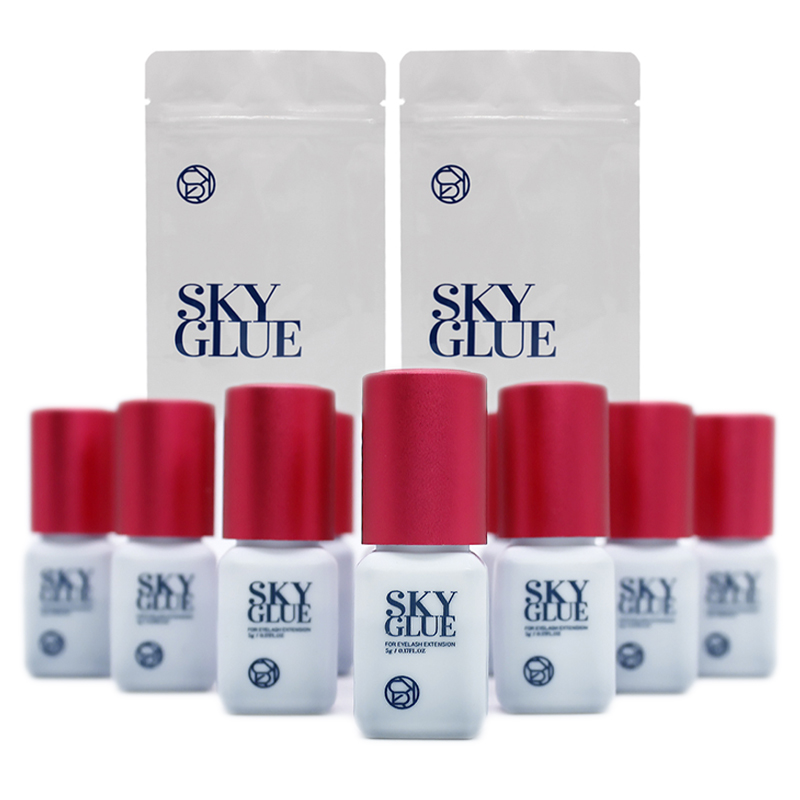 Eyelash Extension Korean Style - 10 Botol Lem Langit untuk Ekstensi