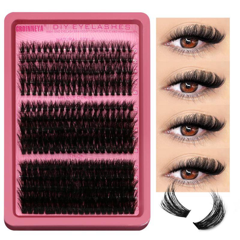 Eyelash Extension Volume - Kit Bulu Mata Cluster, Bulu Mata