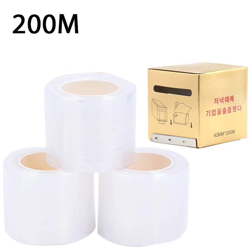 Eyelash Extension Repair - 200m transparan Makeup Film bibir alis