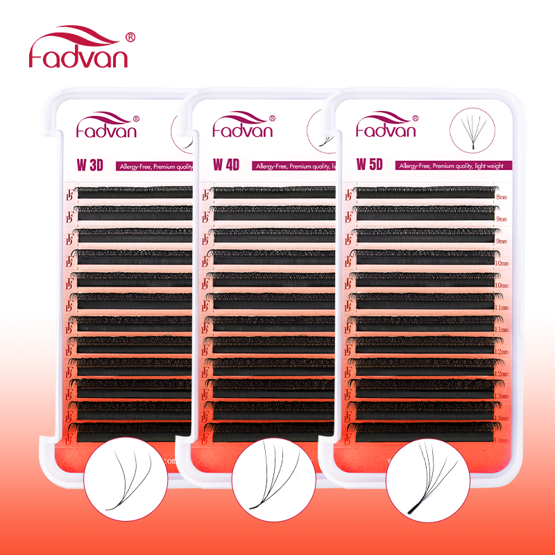 Eyelash Extension Hybrid - FADVAN bulu mata 3D/4D/5D W, bulu