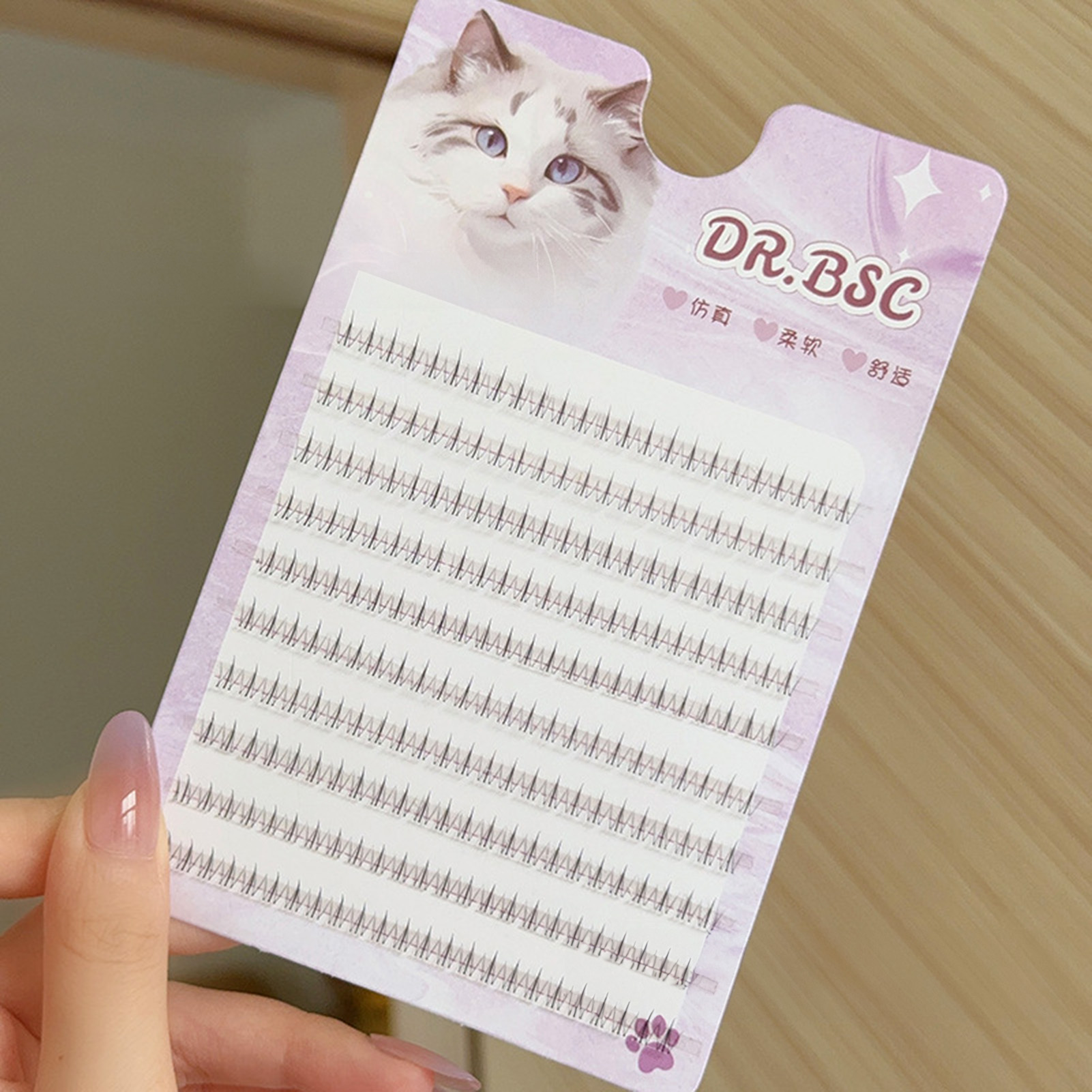 Eyelash Extension Korean Style - Bulu Mata Palsu Tipis untuk DIY,