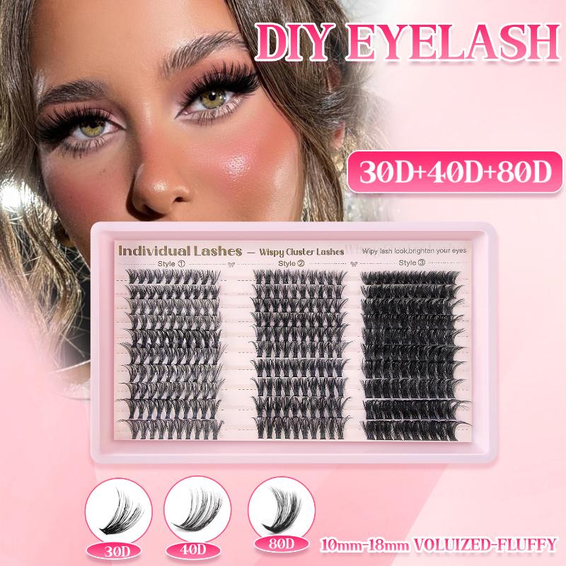 Kit Ekstensi Bulu Mata DIY den - Eyelash Extension Volume ulasan dan harga