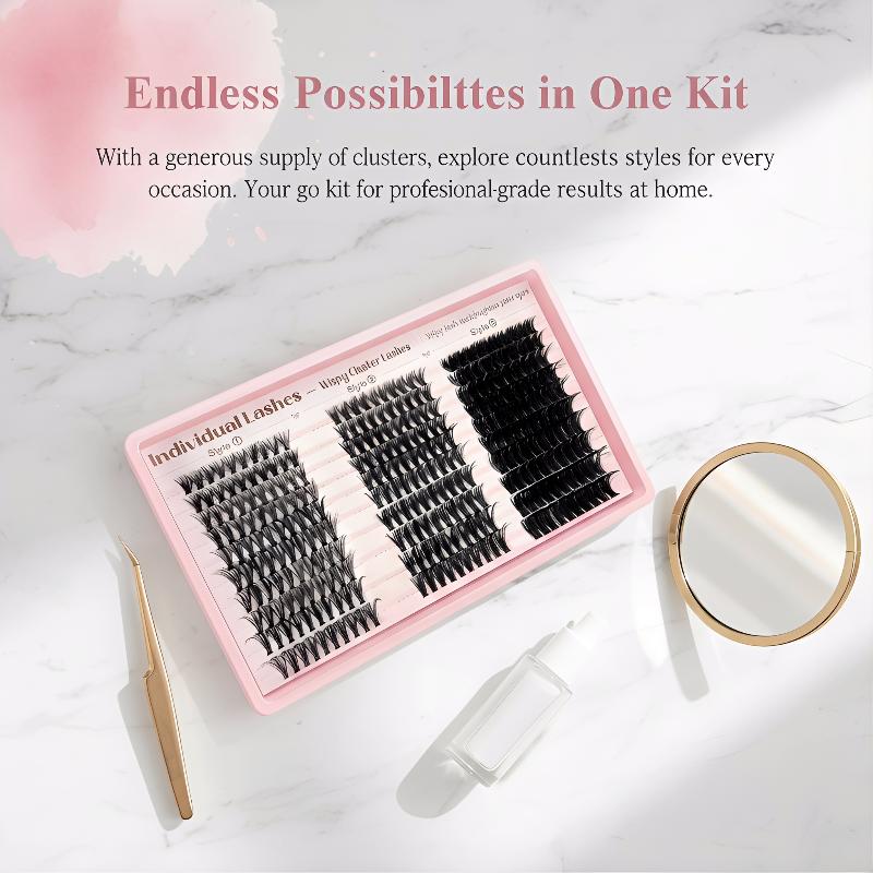 Kit Ekstensi Bulu Mata DIY den - Eyelash Extension Volume ulasan dan harga