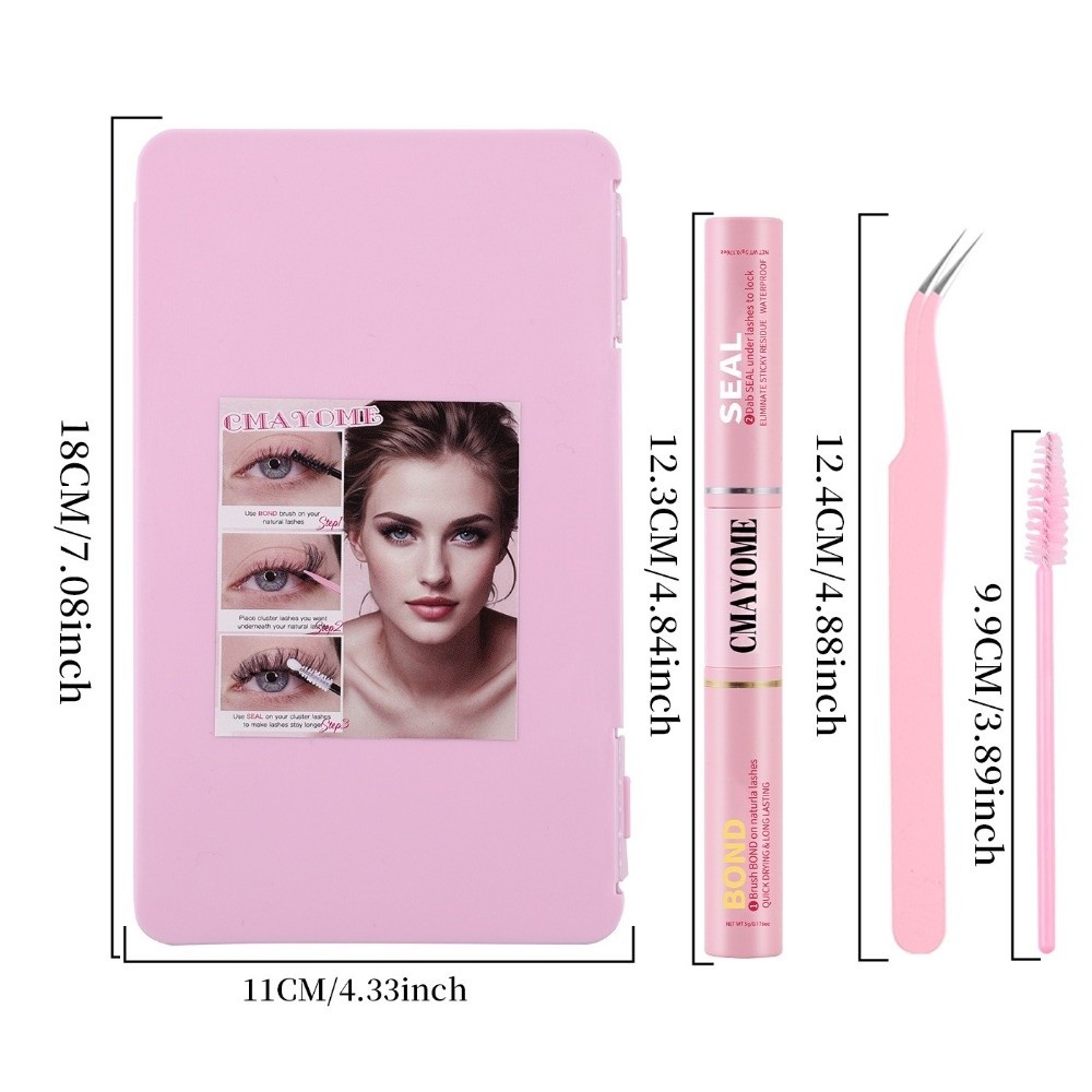 Kit Ekstensi Bulu Mata Palsu B - Eyelash Extension Volume ulasan dan harga
