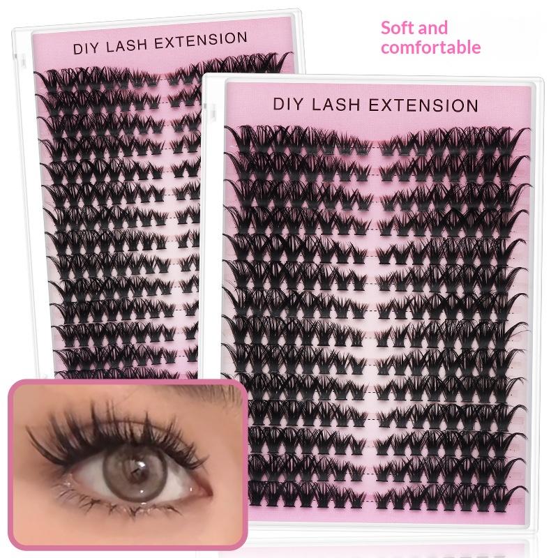 20pcs DIY Bulu Mata Palsu Ekst - Eyelash Extension Volume ulasan dan harga