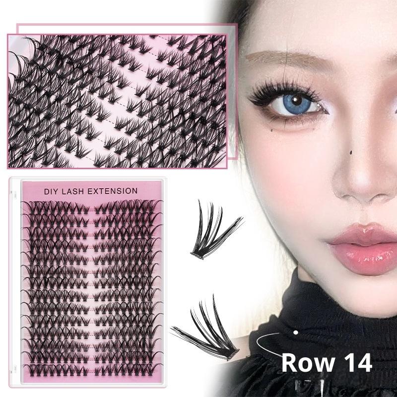 20pcs DIY Bulu Mata Palsu Ekst - Eyelash Extension Volume ulasan dan harga