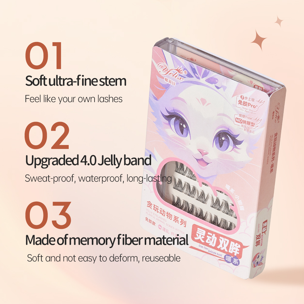 Yelix Bulu Mata Palsu Multi-St - Eyelash Extension Volume ulasan dan harga