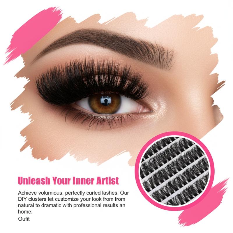 Bulu Mata Palsu Cluster Indivi - Eyelash Extension Volume ulasan dan harga