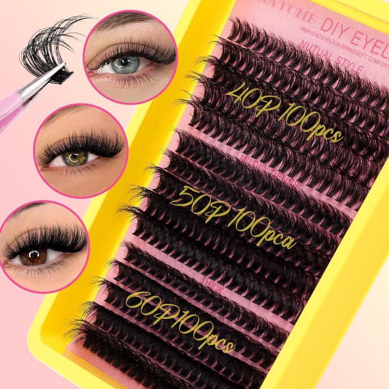 Bulu Mata Palsu Cluster Indivi - Eyelash Extension Volume ulasan dan harga