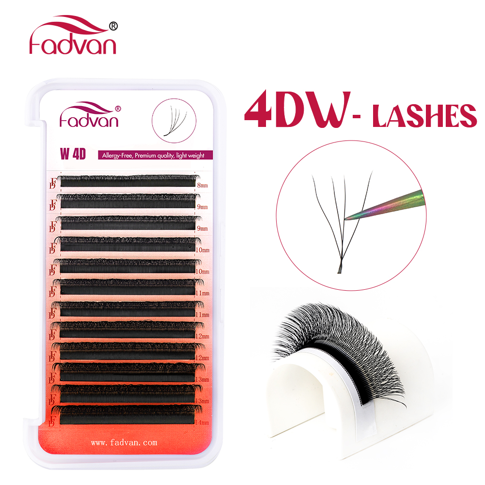 FADVAN W 3D 4D 5D 8-12/8-14mm  - Eyelash Extension Hybrid ulasan dan harga