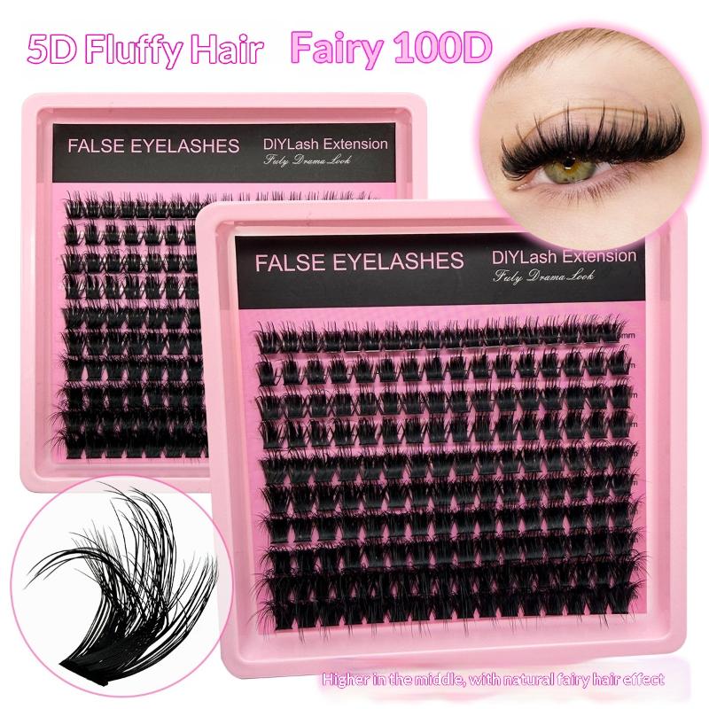 8 hingga 16mm D Curl Fluffy La - Eyelash Extension Volume ulasan dan harga