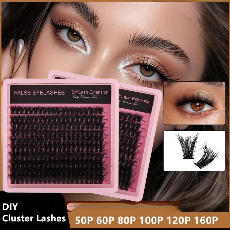 8 hingga 16mm D Curl Fluffy La - Eyelash Extension Volume ulasan dan harga