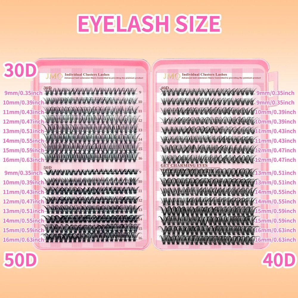 Bulu Mata Palsu Panjang 9-16mm - Eyelash Extension Volume ulasan dan harga