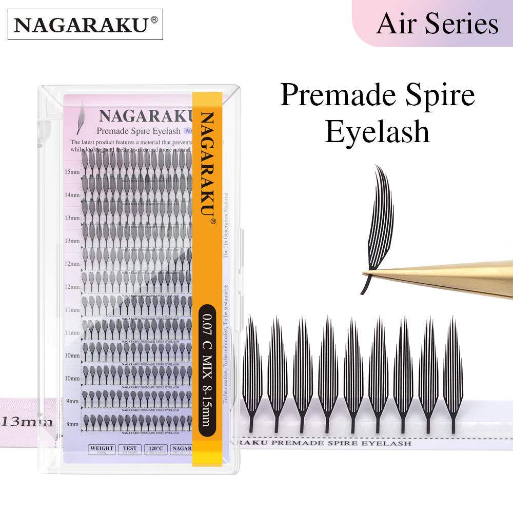NAGARAKU Premade Spire Eyelash - Eyelash Extension Hybrid ulasan dan harga
