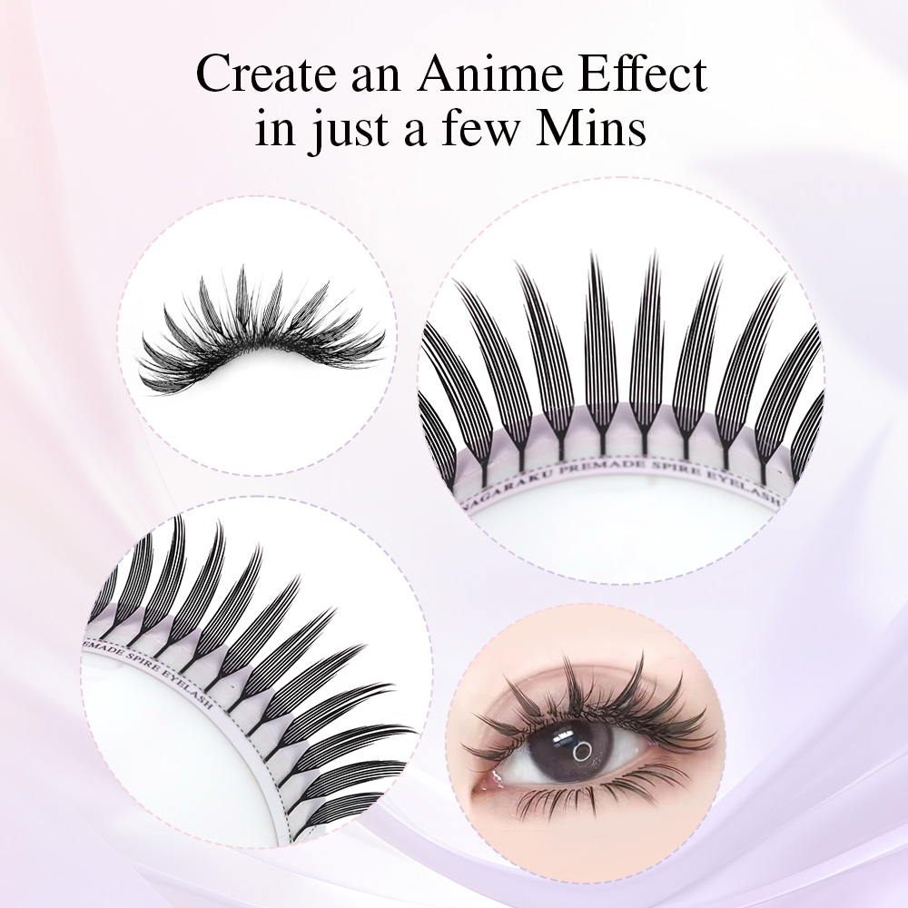 NAGARAKU Premade Spire Eyelash - Eyelash Extension Hybrid ulasan dan harga