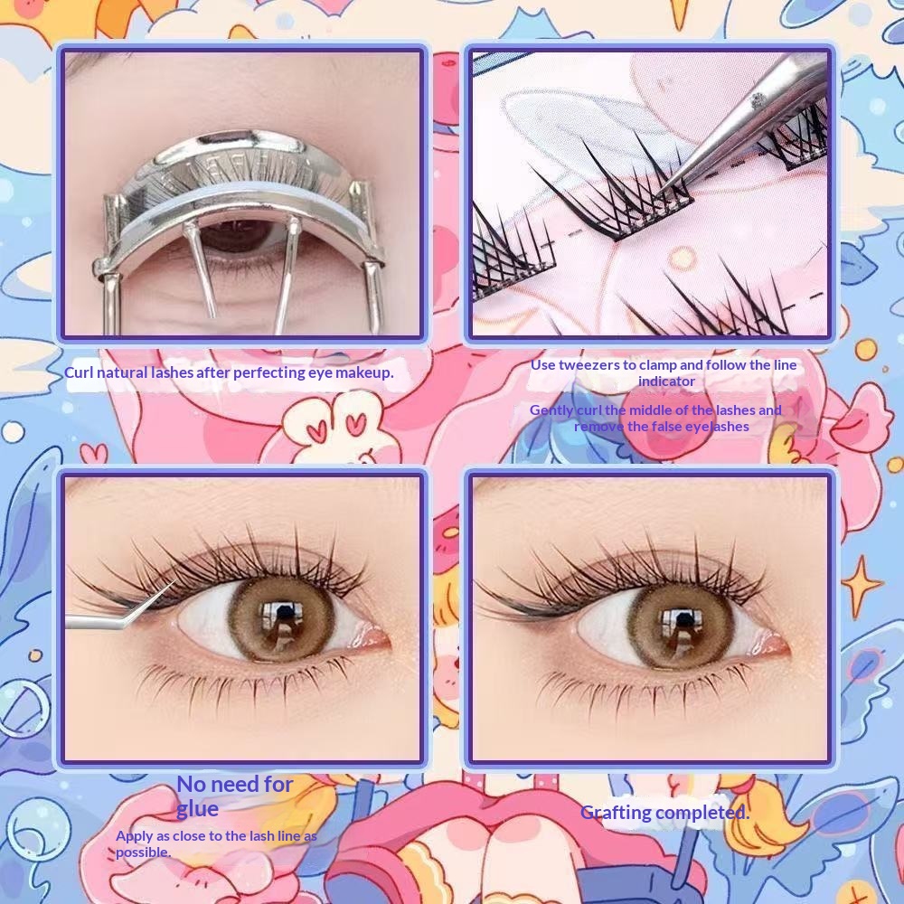 120 Cluster Tidak Perlu Lem Bu - Eyelash Extension Uv Glue ulasan dan harga