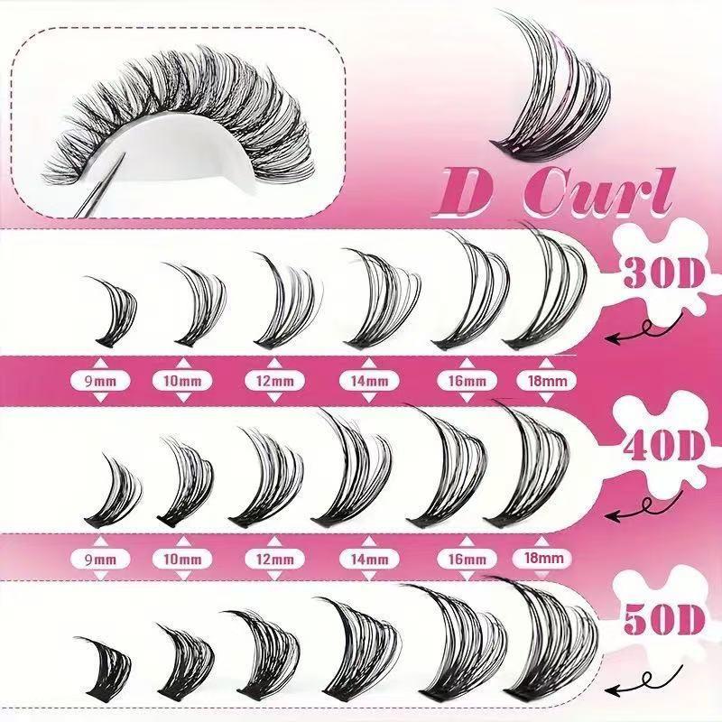 Kit Bulu Mata Profesional D Cu - Eyelash Extension Volume ulasan dan harga