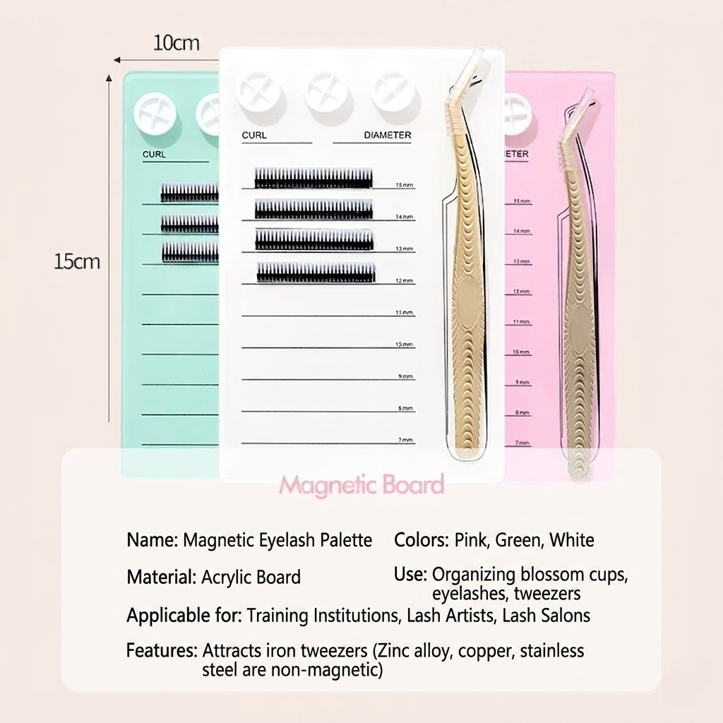 Palet Ekstensi Bulu Mata Magne - Eyelash Extension Volume ulasan dan harga
