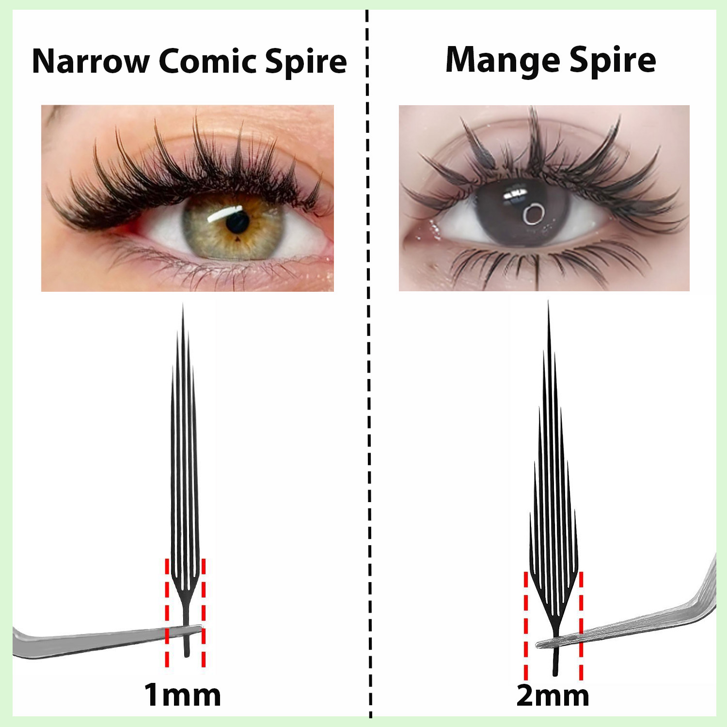 MIOFIA Bulu Mata Palsu Spire K - Eyelash Extension Hybrid ulasan dan harga