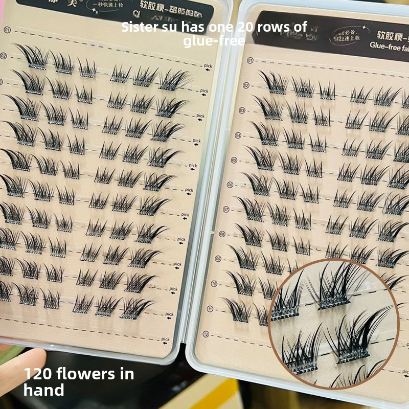 Bulu Mata Rubah Tebal Bebas Le - Eyelash Extension Uv Glue ulasan dan harga