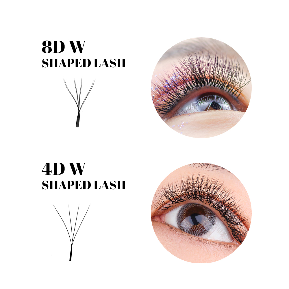 FADVAN Bulu Mata Bentuk W Lapi - Eyelash Extension Human Hair ulasan dan harga