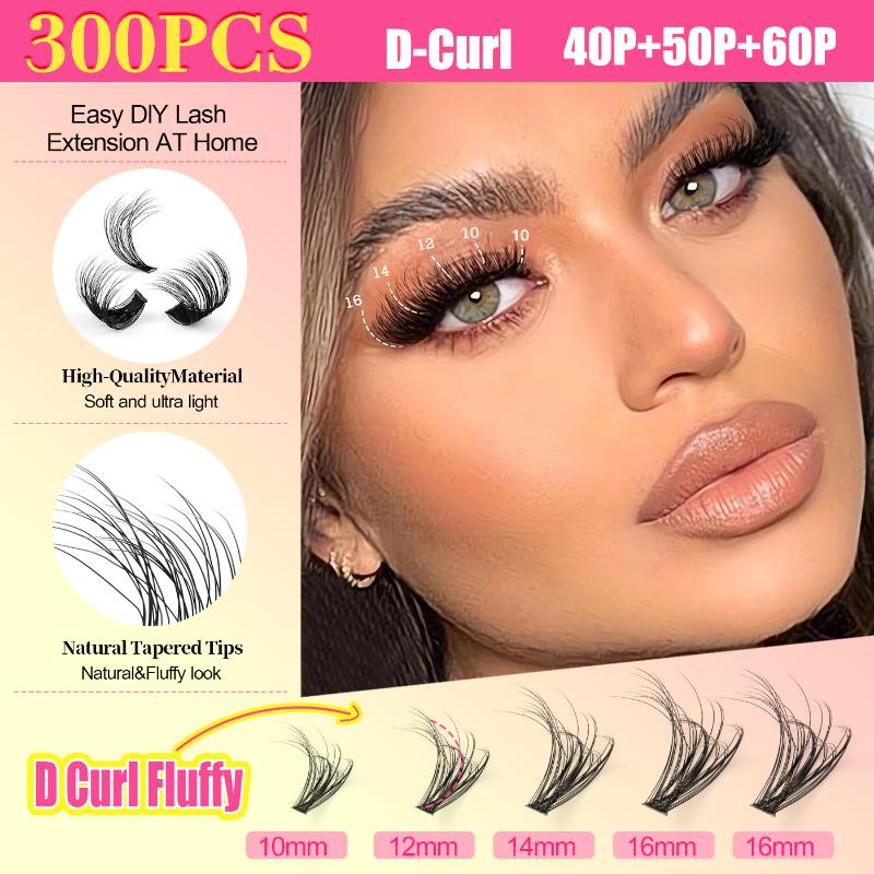 Kit Bulu Mata Cluster, Bulu Ma - Eyelash Extension Volume ulasan dan harga