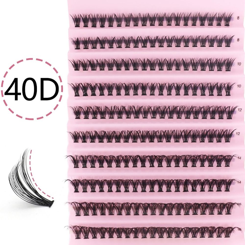 40D 8/10/12/14/16mm individu b - Eyelash Extension Human Hair ulasan dan harga