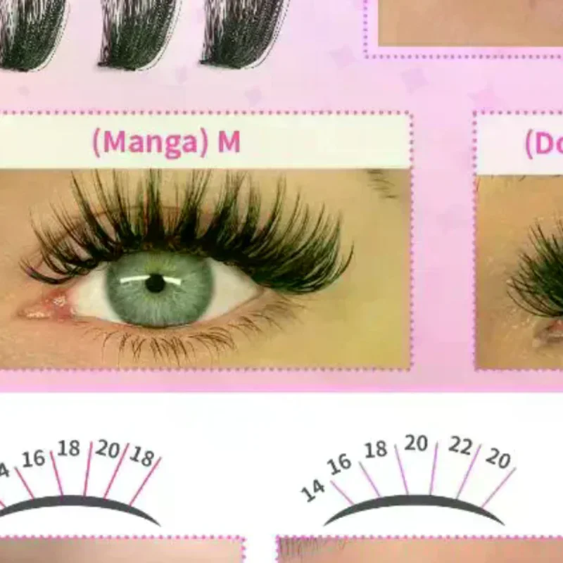 Kit Bulu Mata Lash Clusters, B - Eyelash Extension Volume ulasan dan harga