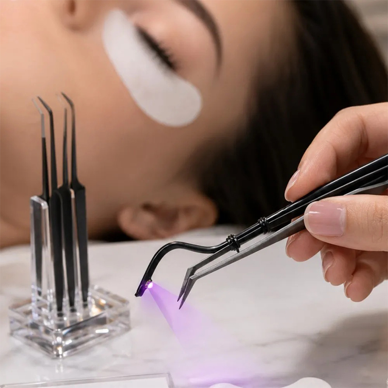 Pinset Lampu UV Mini untuk Bul - Eyelash Extension Uv Glue ulasan dan harga
