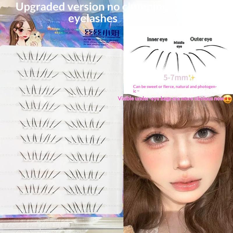 1Set Bulu Mata Palsu Bawah Mod - Eyelash Extension Uv Glue ulasan dan harga