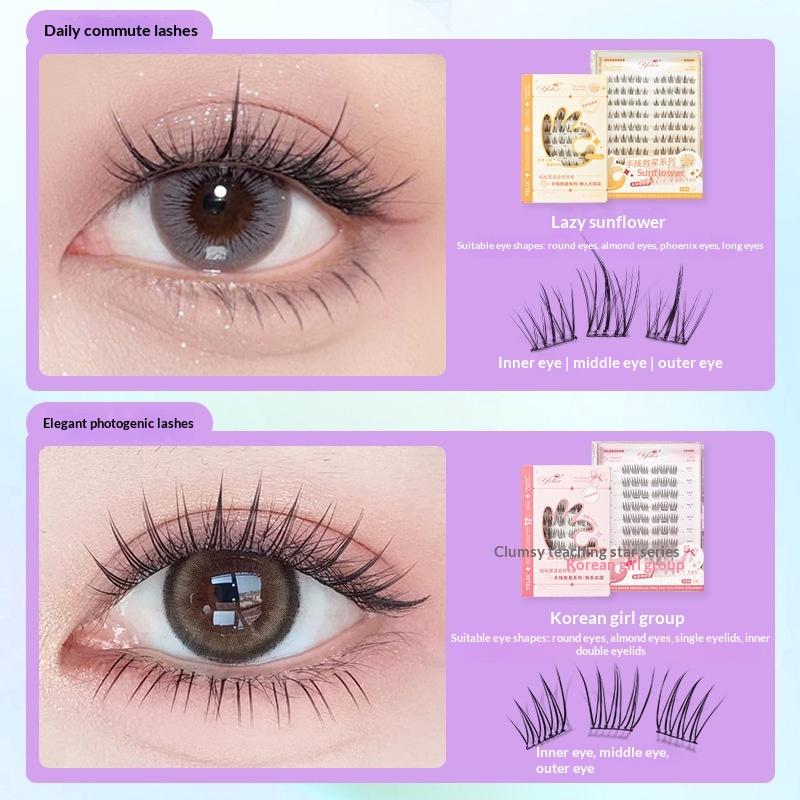 7 Baris Bulu Mata Palsu Tanpa  - Lash Adhesive Glue ulasan dan harga