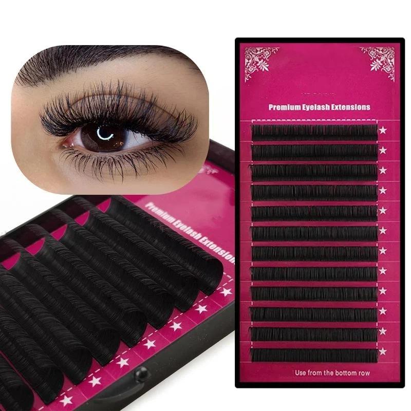 【M】Ekstensi Bulu Mata Ukuran C - Eyelash Extension Volume ulasan dan harga