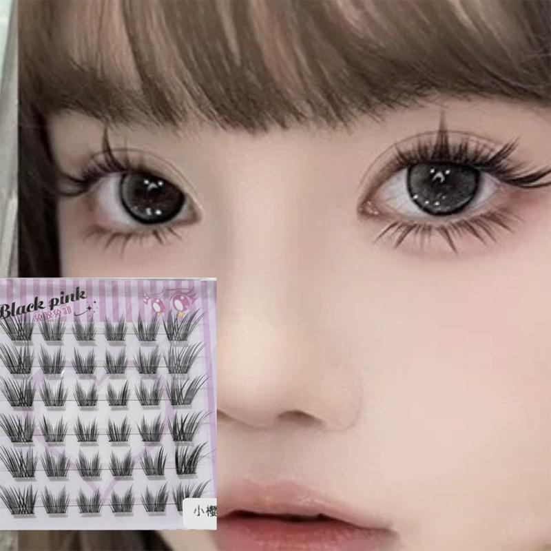 Bulu Mata Hitam Cluster Pereka - Lash Adhesive Glue ulasan dan harga