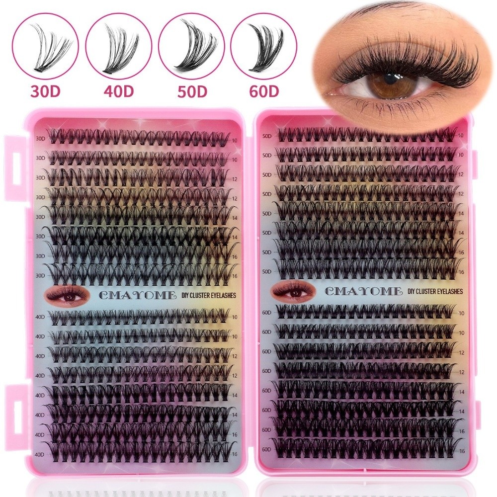Kit Ekstensi Bulu Mata Palsu 5 - Eyelash Extension Volume ulasan dan harga
