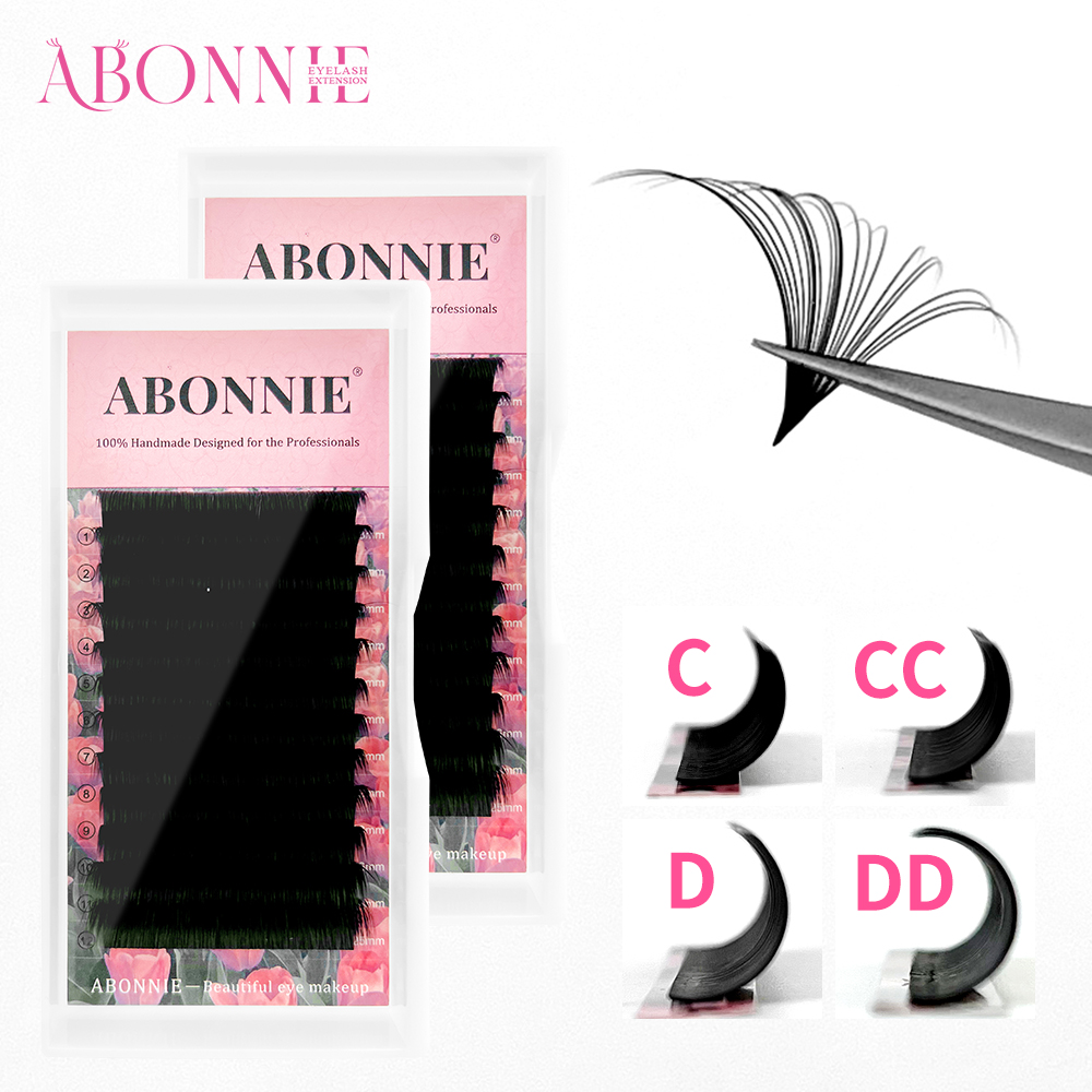 ABONNIE Bulu Mata Kipas Mudah  - Eyelash Extension Hybrid ulasan dan harga