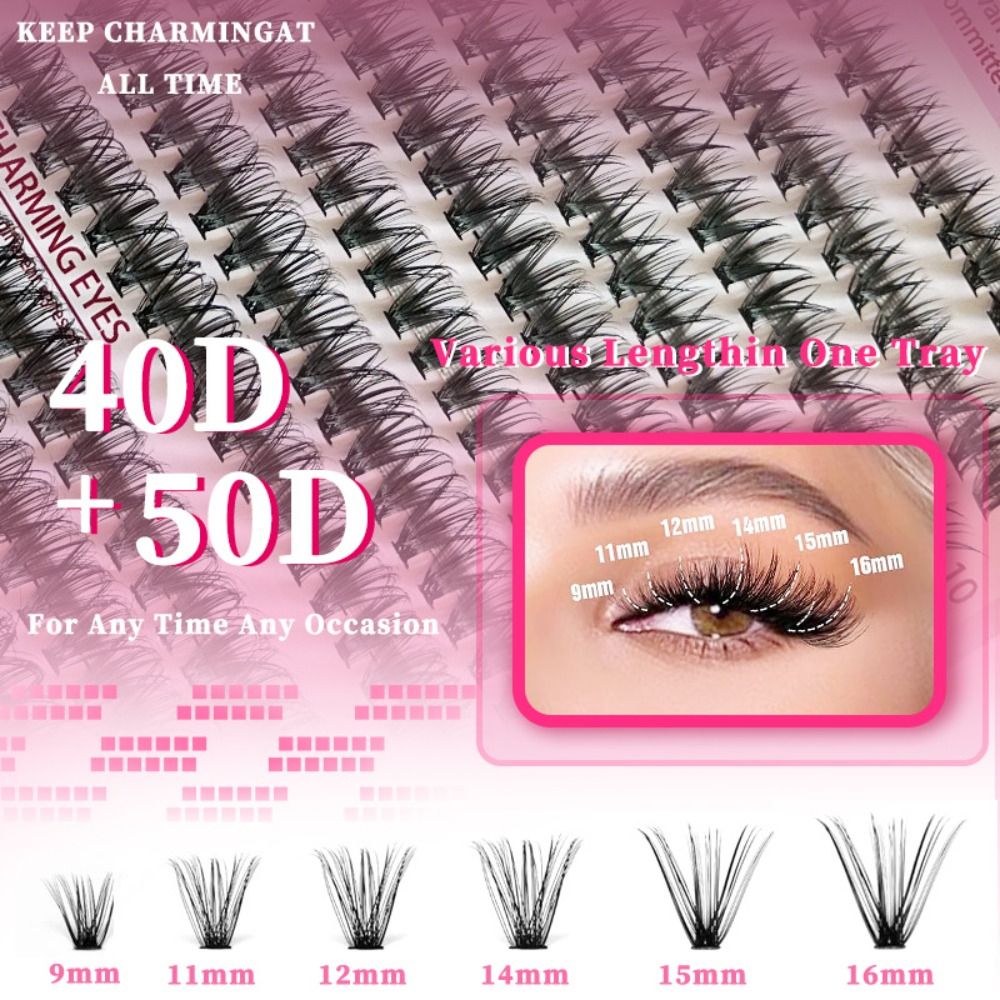 Bulu Mata Palsu 9-16mm, Volume - Eyelash Extension Volume ulasan dan harga