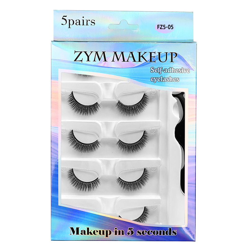 5 Pasang Bulu Mata Palsu 3D Al - Eyelash Extension Uv Glue ulasan dan harga