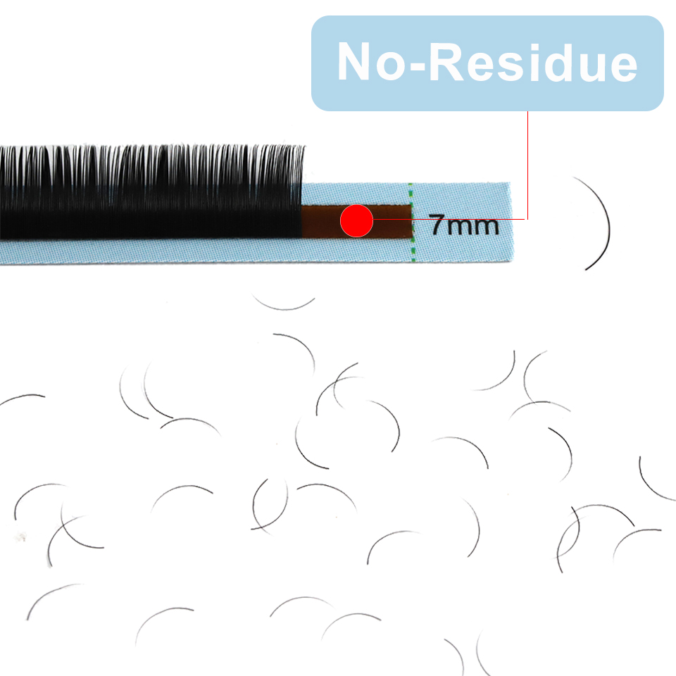 Bulu mata individu Bawah Bawah - Eyelash Extension Human Hair ulasan dan harga